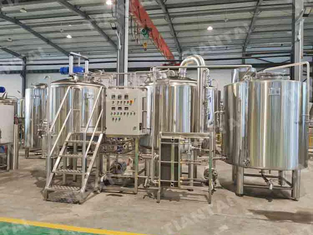 1000L Beer Brewery Equipment Delivered to France